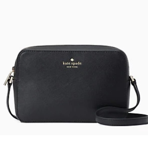NWT KATE SPADE Harper Crossbody Purse Bag Black - Picture 2 of 6